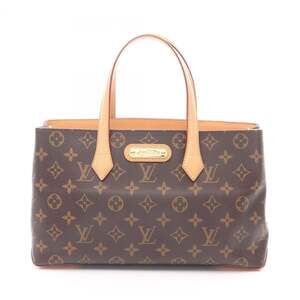LOUIS VUITTON Brown Monogram Leather Bag